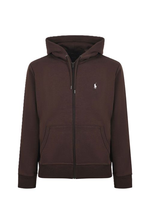 Felpa Polo Ralph Lauren in misto cotone Polo Ralph Lauren | 710-881517-506DOUBLE KNTNUTMEG BROWN